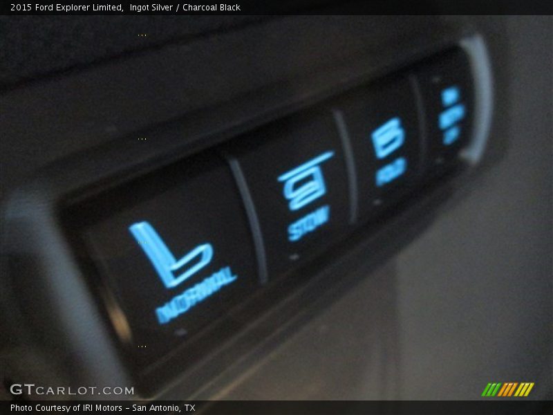 Ingot Silver / Charcoal Black 2015 Ford Explorer Limited