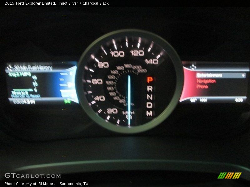 Ingot Silver / Charcoal Black 2015 Ford Explorer Limited