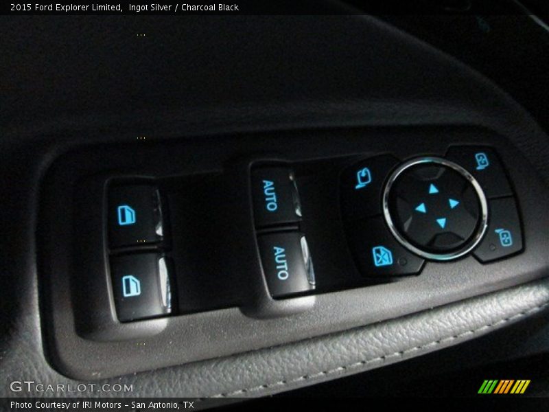 Ingot Silver / Charcoal Black 2015 Ford Explorer Limited