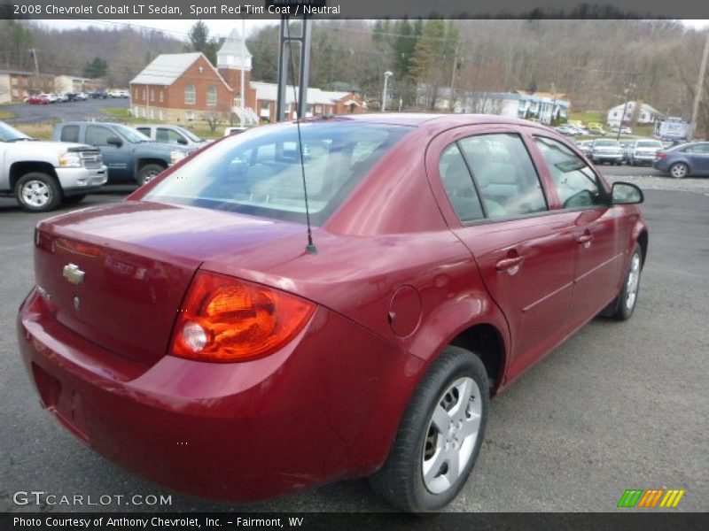 Sport Red Tint Coat / Neutral 2008 Chevrolet Cobalt LT Sedan