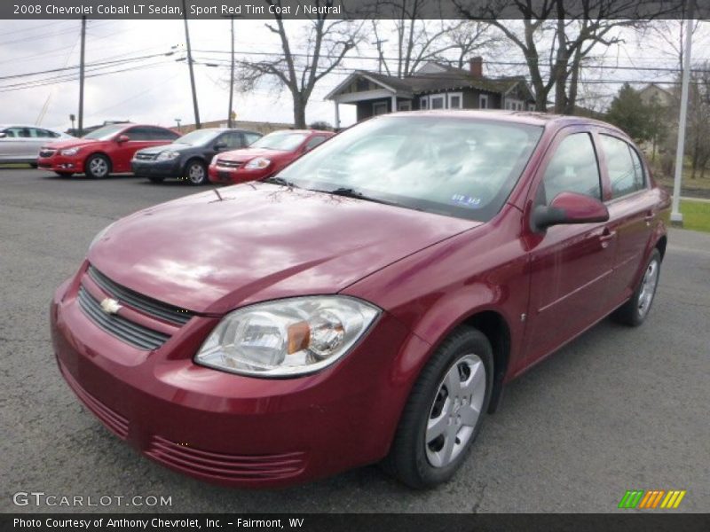 Sport Red Tint Coat / Neutral 2008 Chevrolet Cobalt LT Sedan