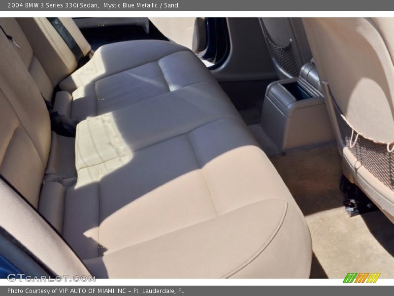 Mystic Blue Metallic / Sand 2004 BMW 3 Series 330i Sedan