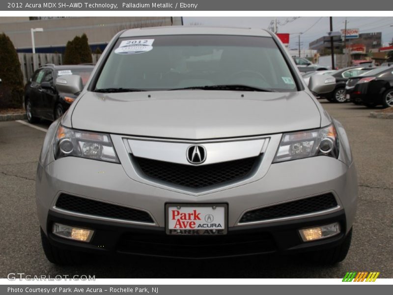 Palladium Metallic / Ebony 2012 Acura MDX SH-AWD Technology