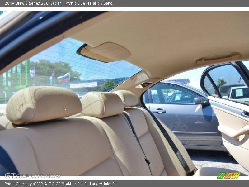 Mystic Blue Metallic / Sand 2004 BMW 3 Series 330i Sedan