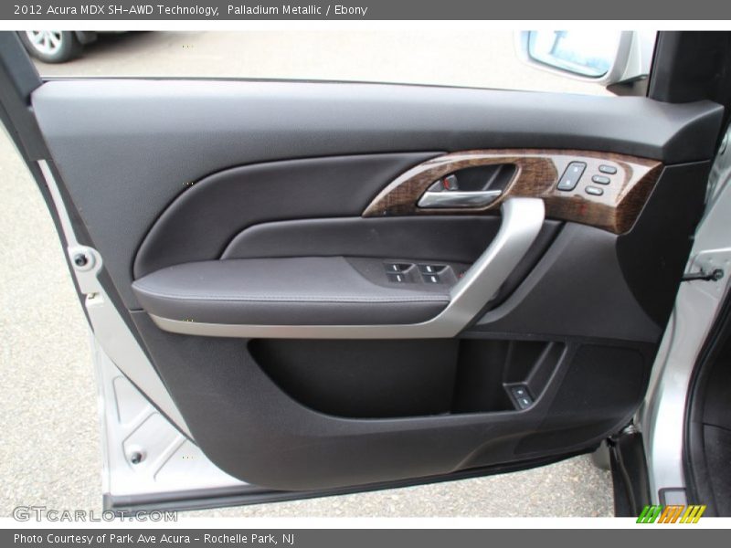 Palladium Metallic / Ebony 2012 Acura MDX SH-AWD Technology