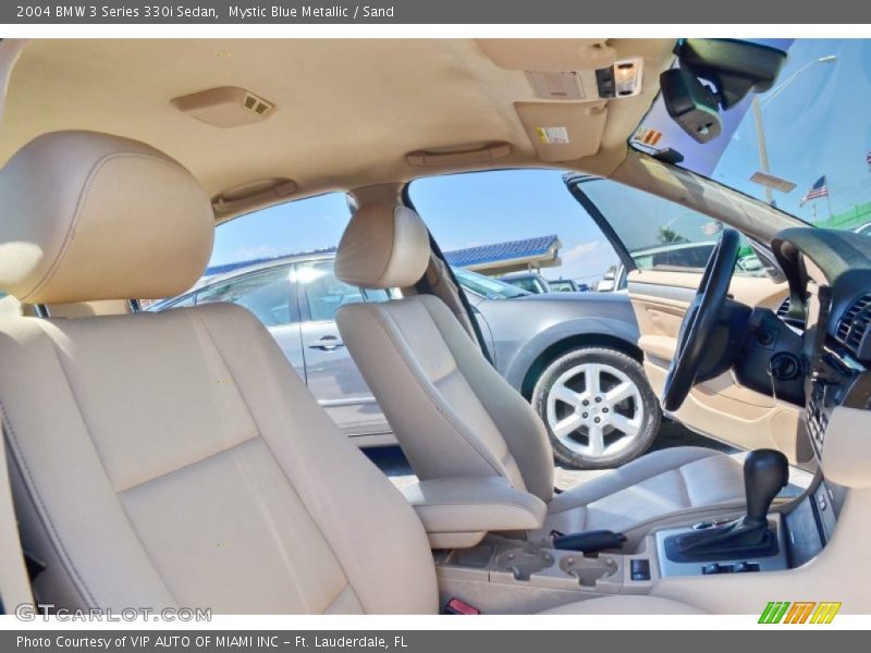 Mystic Blue Metallic / Sand 2004 BMW 3 Series 330i Sedan