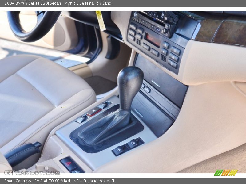 Mystic Blue Metallic / Sand 2004 BMW 3 Series 330i Sedan