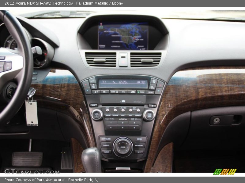 Palladium Metallic / Ebony 2012 Acura MDX SH-AWD Technology