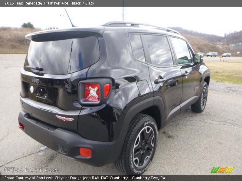 Black / Black 2015 Jeep Renegade Trailhawk 4x4