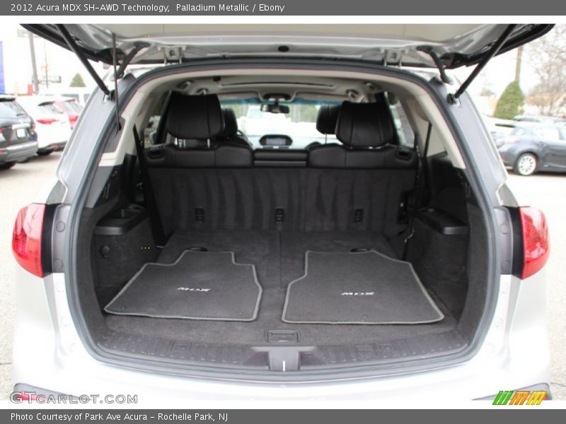 Palladium Metallic / Ebony 2012 Acura MDX SH-AWD Technology