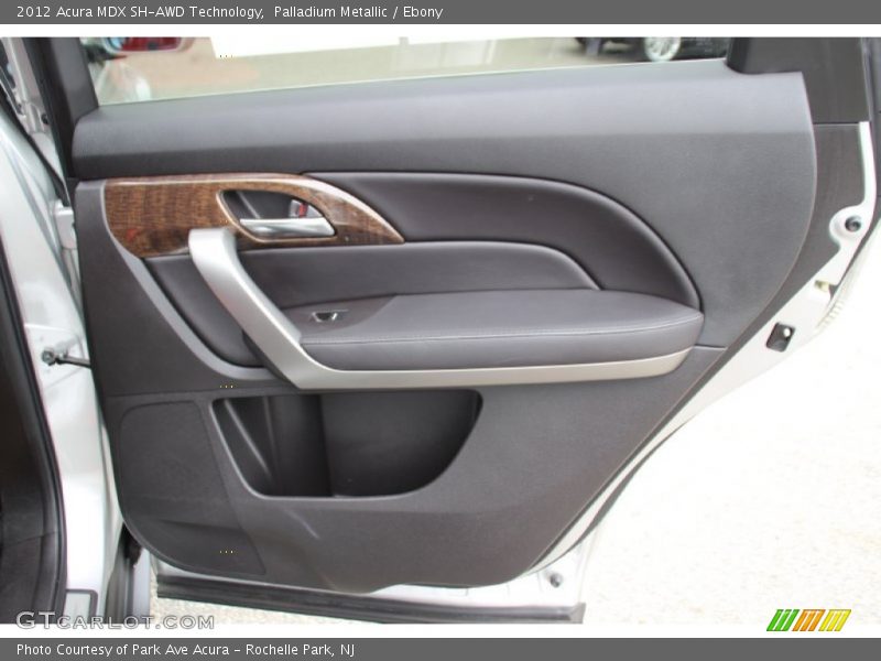 Palladium Metallic / Ebony 2012 Acura MDX SH-AWD Technology