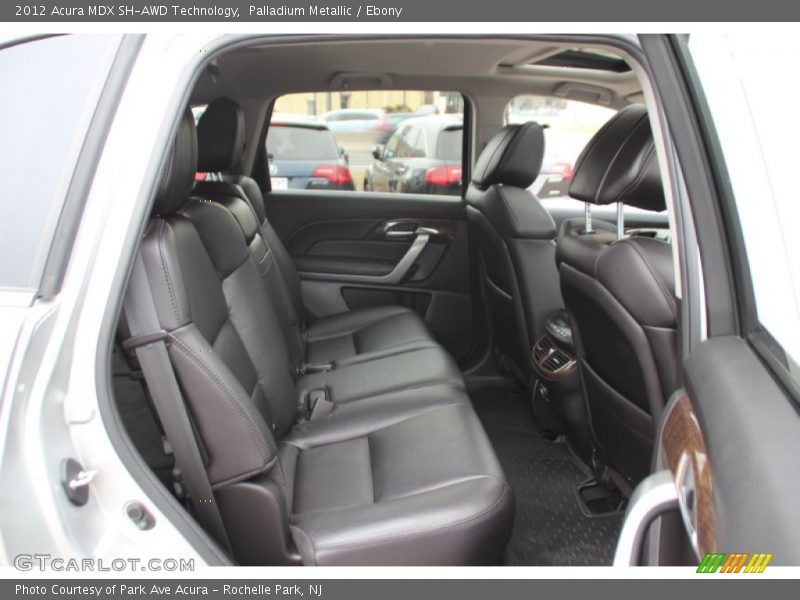 Palladium Metallic / Ebony 2012 Acura MDX SH-AWD Technology