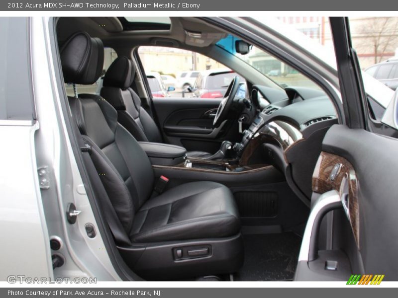 Palladium Metallic / Ebony 2012 Acura MDX SH-AWD Technology