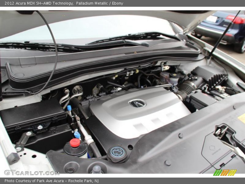 Palladium Metallic / Ebony 2012 Acura MDX SH-AWD Technology
