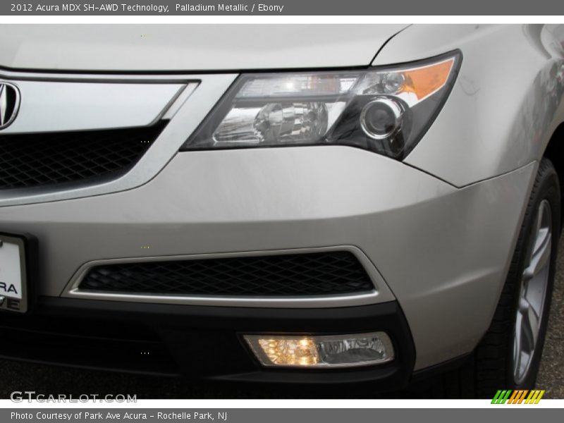 Palladium Metallic / Ebony 2012 Acura MDX SH-AWD Technology