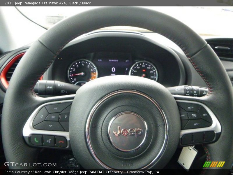  2015 Renegade Trailhawk 4x4 Steering Wheel