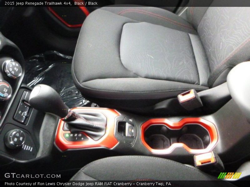 Front Seat of 2015 Renegade Trailhawk 4x4