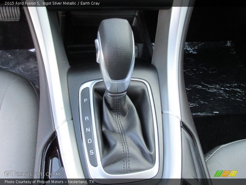 Ingot Silver Metallic / Earth Gray 2015 Ford Fusion S
