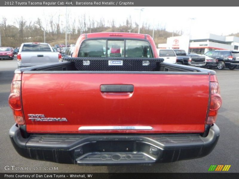 Barcelona Red Metallic / Graphite 2012 Toyota Tacoma Regular Cab 4x4