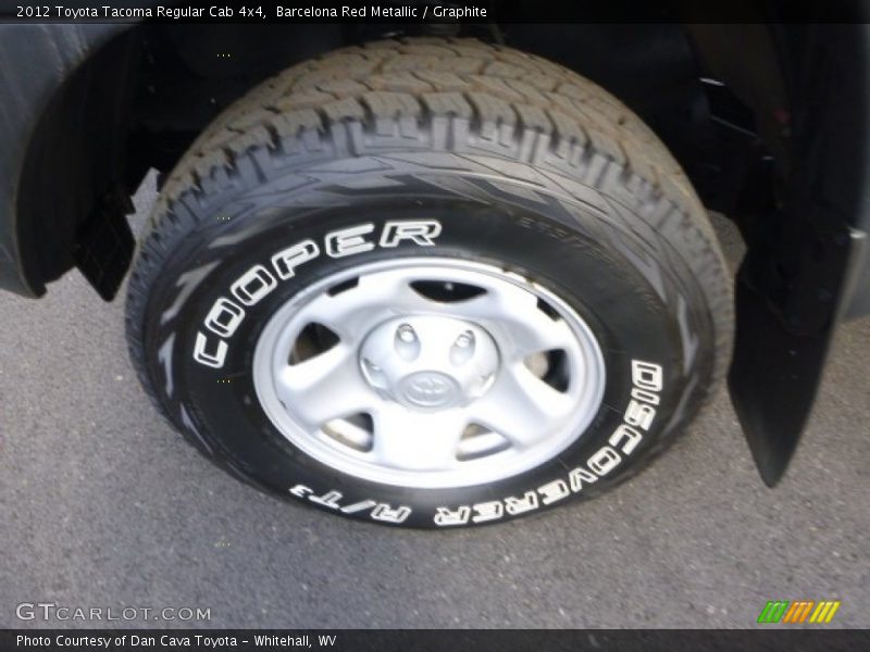 Barcelona Red Metallic / Graphite 2012 Toyota Tacoma Regular Cab 4x4