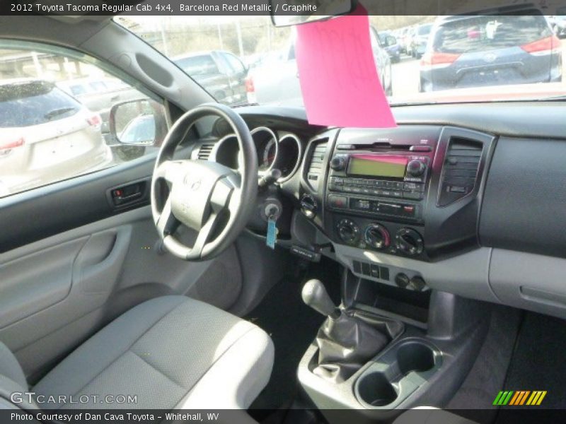 Barcelona Red Metallic / Graphite 2012 Toyota Tacoma Regular Cab 4x4