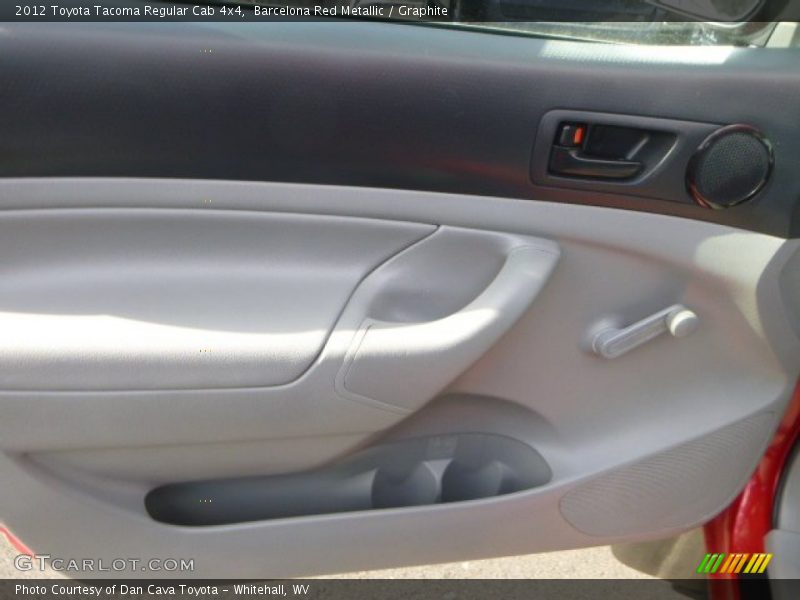 Barcelona Red Metallic / Graphite 2012 Toyota Tacoma Regular Cab 4x4