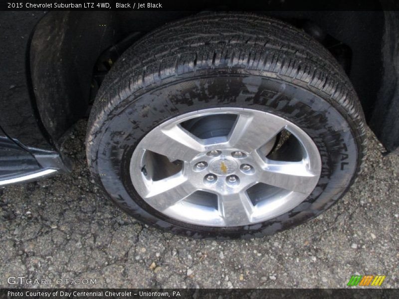 Black / Jet Black 2015 Chevrolet Suburban LTZ 4WD