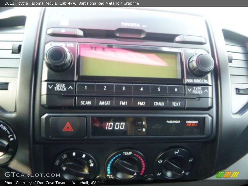 Barcelona Red Metallic / Graphite 2012 Toyota Tacoma Regular Cab 4x4