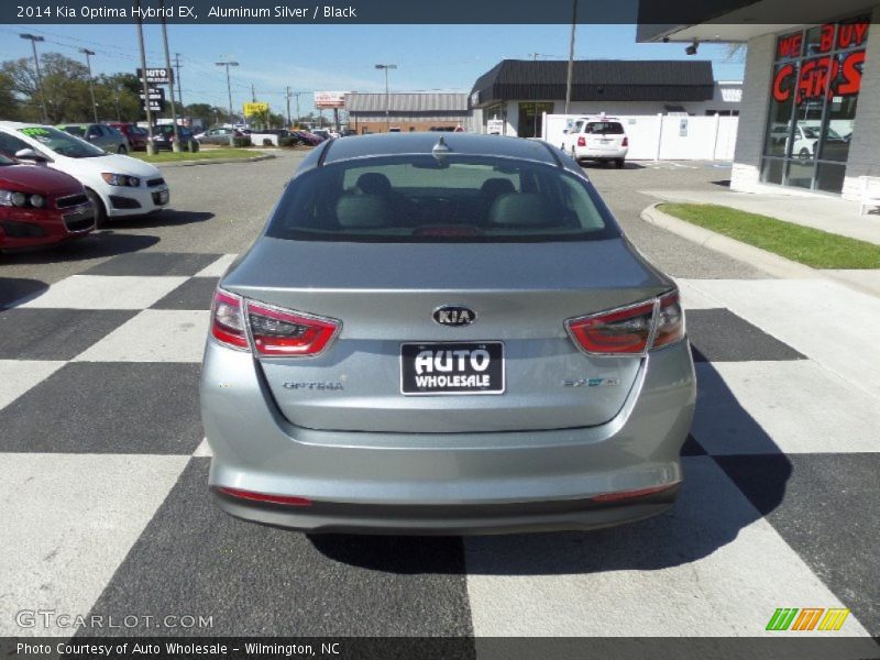 Aluminum Silver / Black 2014 Kia Optima Hybrid EX
