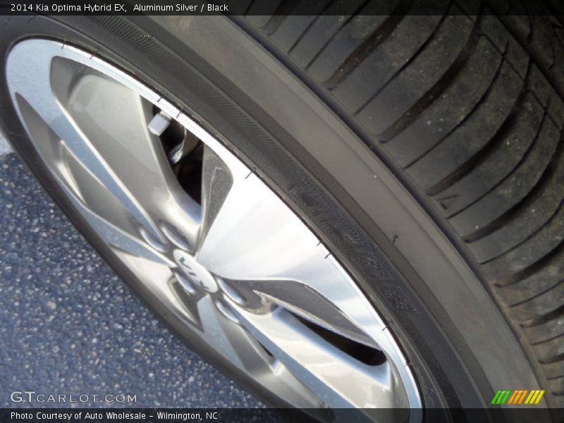 Aluminum Silver / Black 2014 Kia Optima Hybrid EX