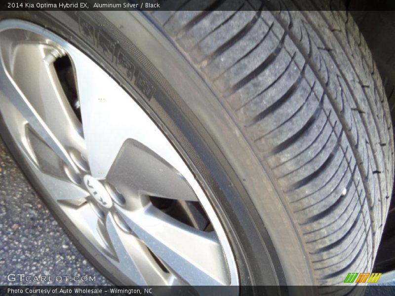 Aluminum Silver / Black 2014 Kia Optima Hybrid EX