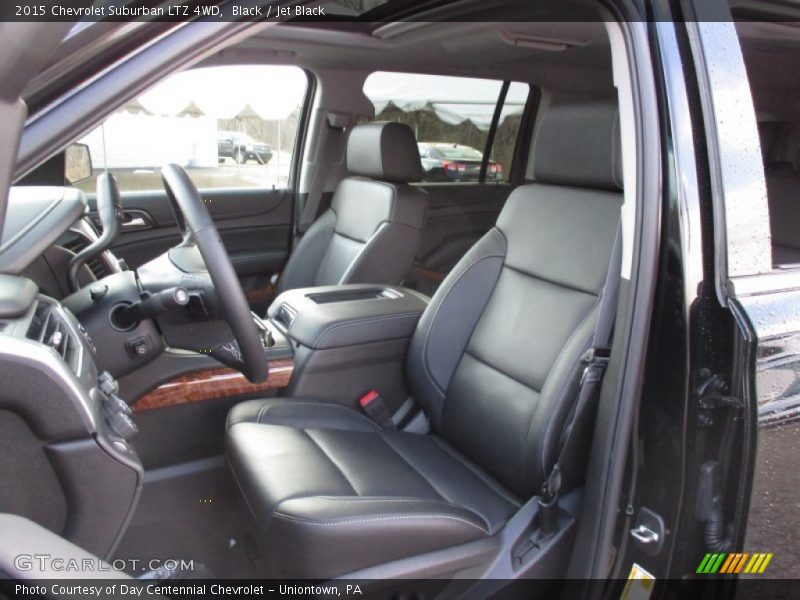 Black / Jet Black 2015 Chevrolet Suburban LTZ 4WD