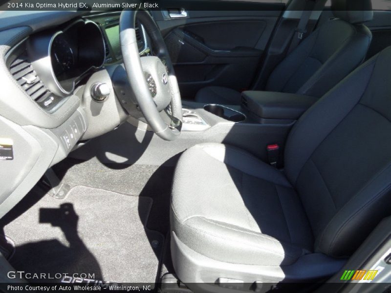 Aluminum Silver / Black 2014 Kia Optima Hybrid EX