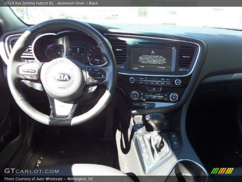 Aluminum Silver / Black 2014 Kia Optima Hybrid EX