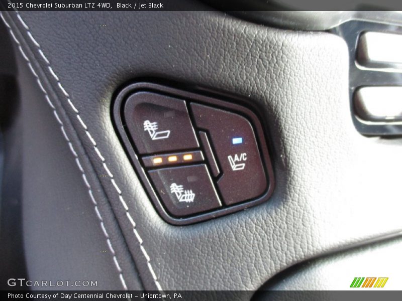Black / Jet Black 2015 Chevrolet Suburban LTZ 4WD