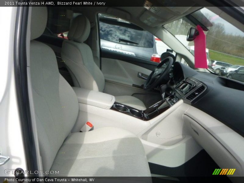 Blizzard Pearl White / Ivory 2011 Toyota Venza I4 AWD