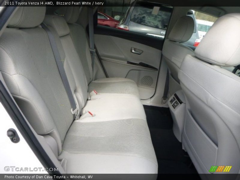 Blizzard Pearl White / Ivory 2011 Toyota Venza I4 AWD