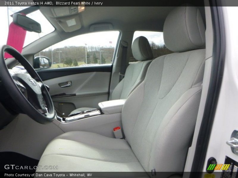 Blizzard Pearl White / Ivory 2011 Toyota Venza I4 AWD