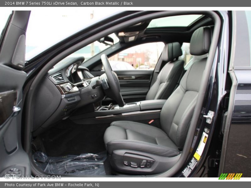 Front Seat of 2014 7 Series 750Li xDrive Sedan