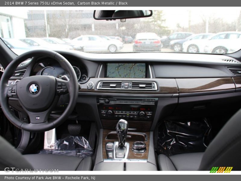 Carbon Black Metallic / Black 2014 BMW 7 Series 750Li xDrive Sedan
