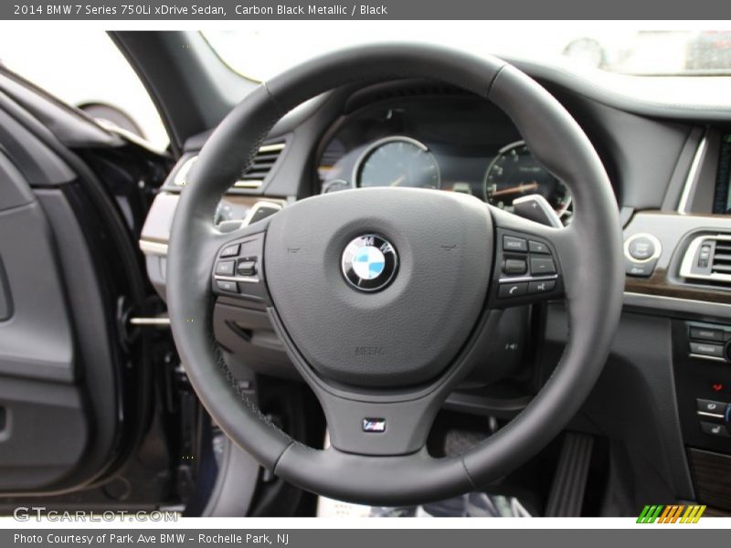 Carbon Black Metallic / Black 2014 BMW 7 Series 750Li xDrive Sedan