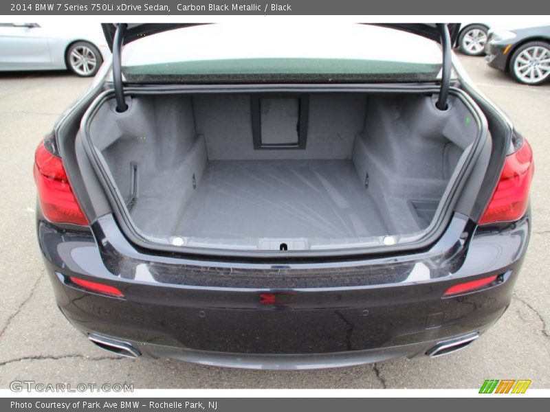 Carbon Black Metallic / Black 2014 BMW 7 Series 750Li xDrive Sedan