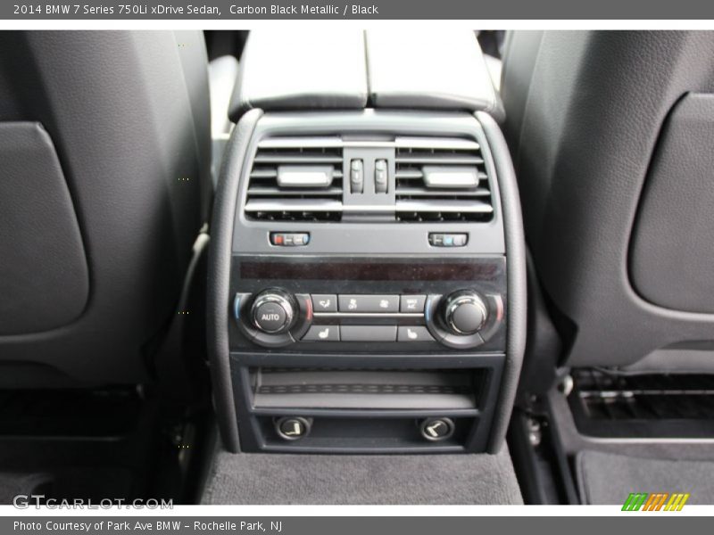 Carbon Black Metallic / Black 2014 BMW 7 Series 750Li xDrive Sedan