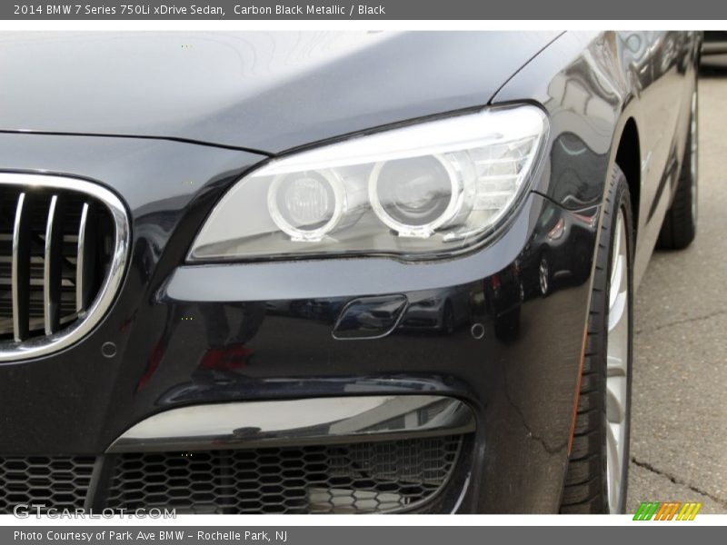 Carbon Black Metallic / Black 2014 BMW 7 Series 750Li xDrive Sedan