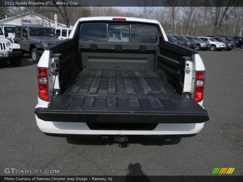 White / Gray 2011 Honda Ridgeline RTS