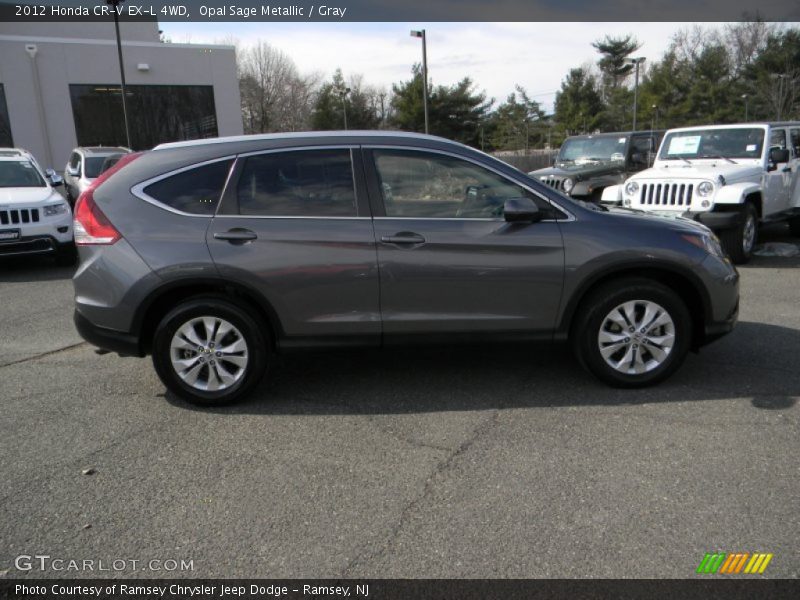 Opal Sage Metallic / Gray 2012 Honda CR-V EX-L 4WD
