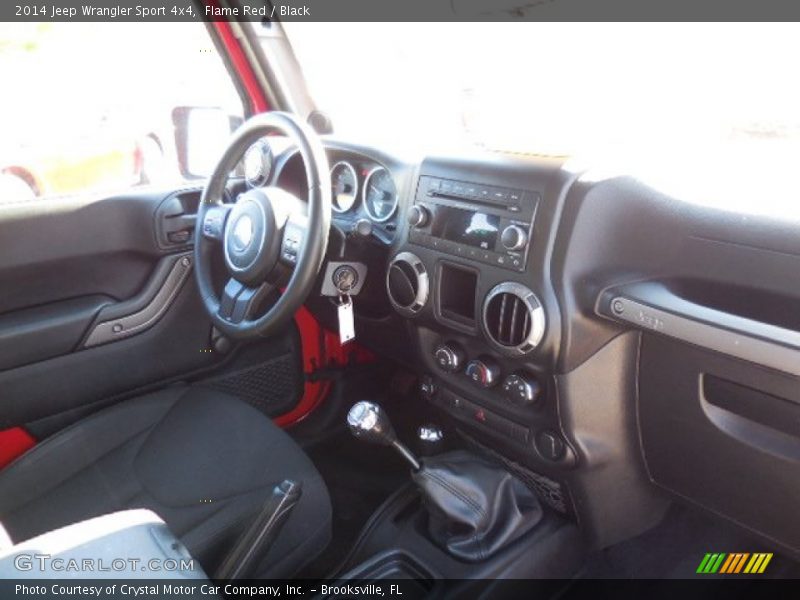 Flame Red / Black 2014 Jeep Wrangler Sport 4x4