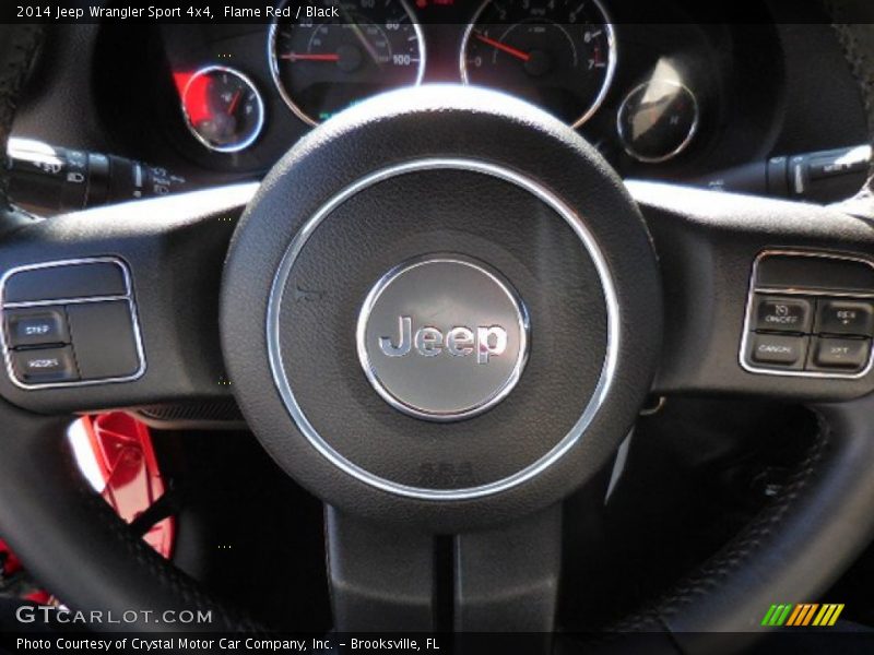 Flame Red / Black 2014 Jeep Wrangler Sport 4x4