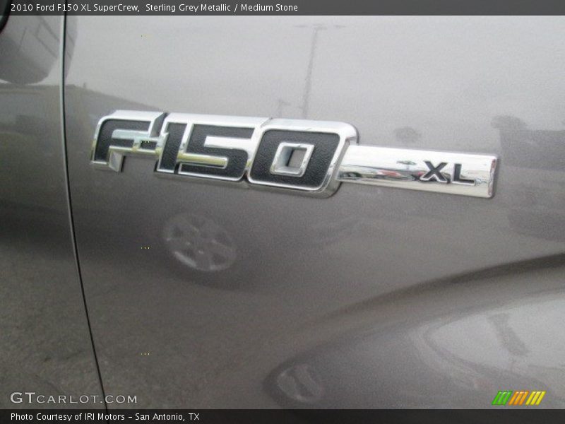 Sterling Grey Metallic / Medium Stone 2010 Ford F150 XL SuperCrew