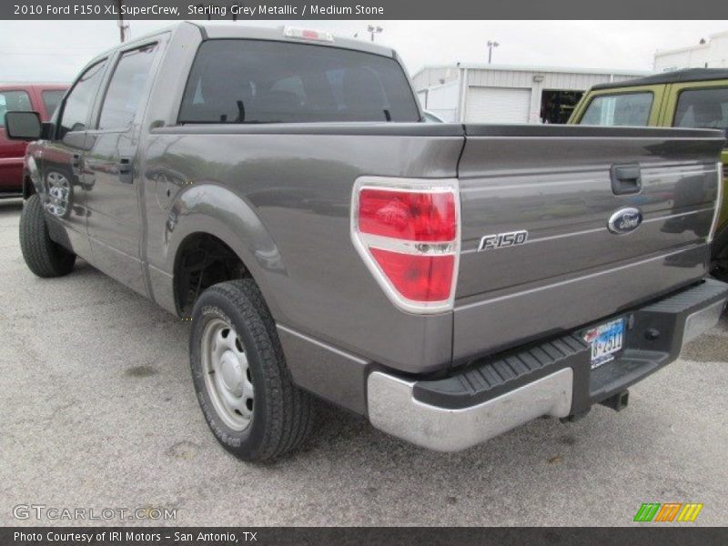 Sterling Grey Metallic / Medium Stone 2010 Ford F150 XL SuperCrew